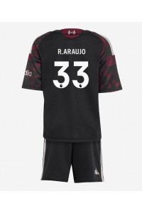 Liverpool Ronald Araujo #33 Jalkapallovaatteet Lasten Kolmas peliasu 2026-27 Lyhythihainen (+ Lyhyet housut)